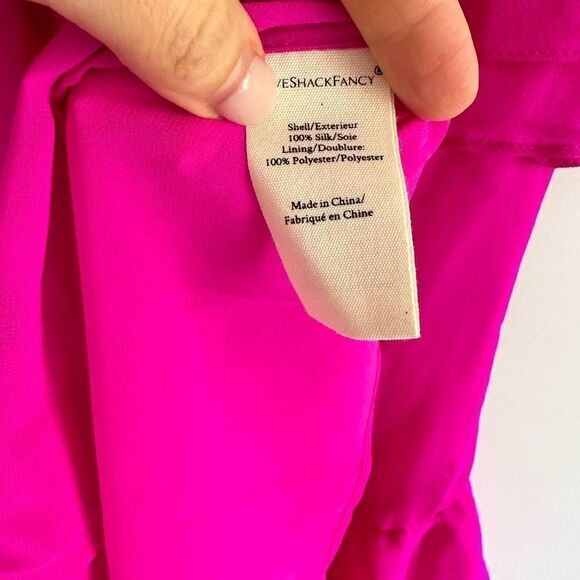 LoveShackFancy Darling Silk Mini Dress - Picture 8 of 11